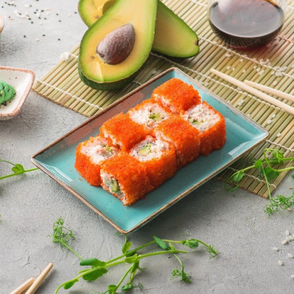 Калифорния с крабом