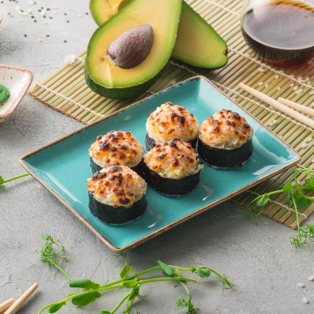 Запеченный с крабом