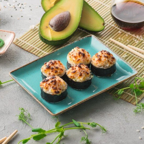 Запеченный с крабом