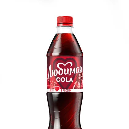 Любимая кола в бутылке 0,5 л [AT]