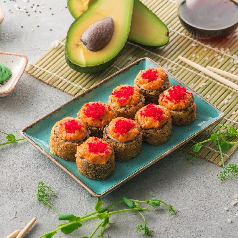 Горячий в хрустящей нори