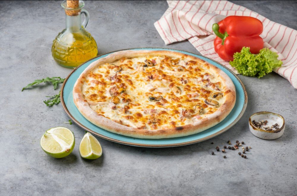 С морепродуктами