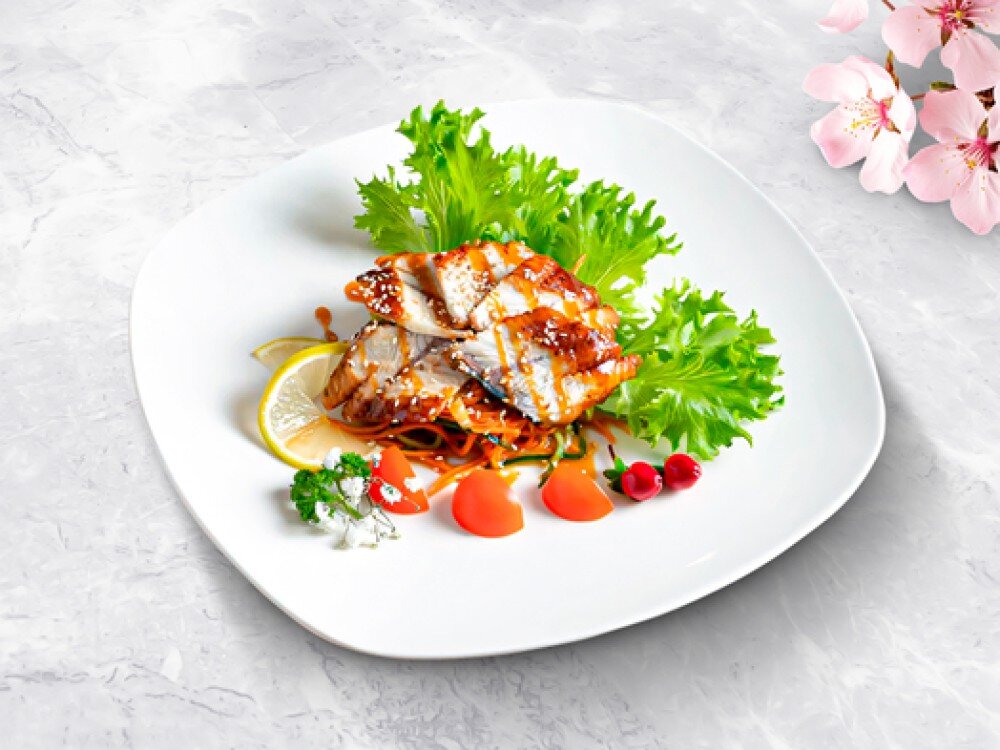 Салат «Унаги сарада»