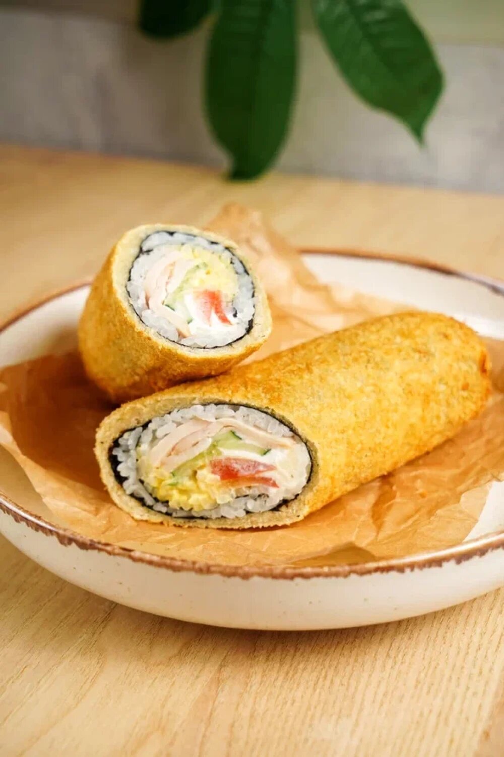 Суширитто горячий с курицей