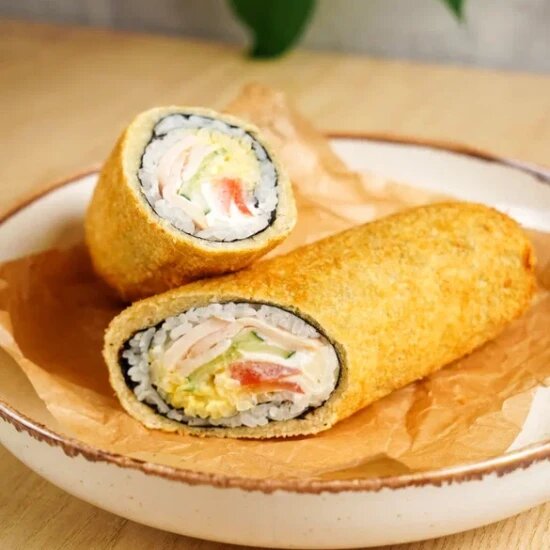 Суширитто горячий с курицей