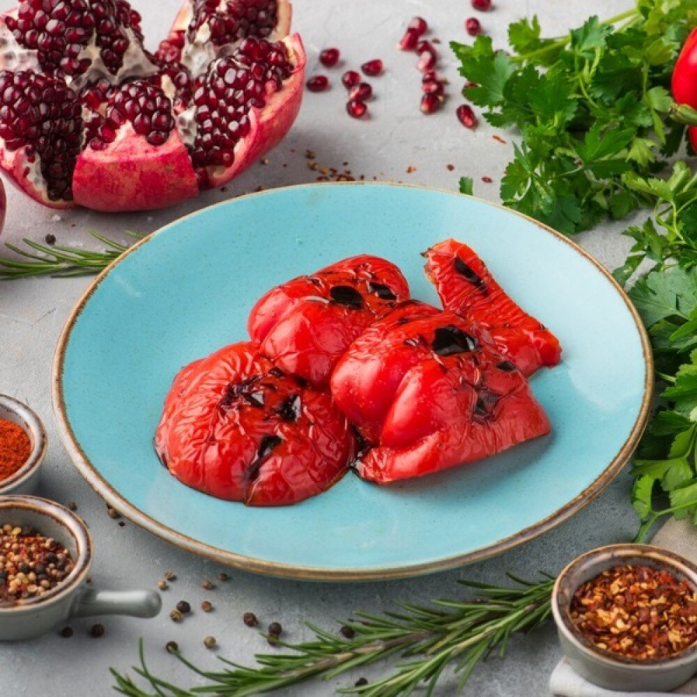 Перец болгарский на мангале