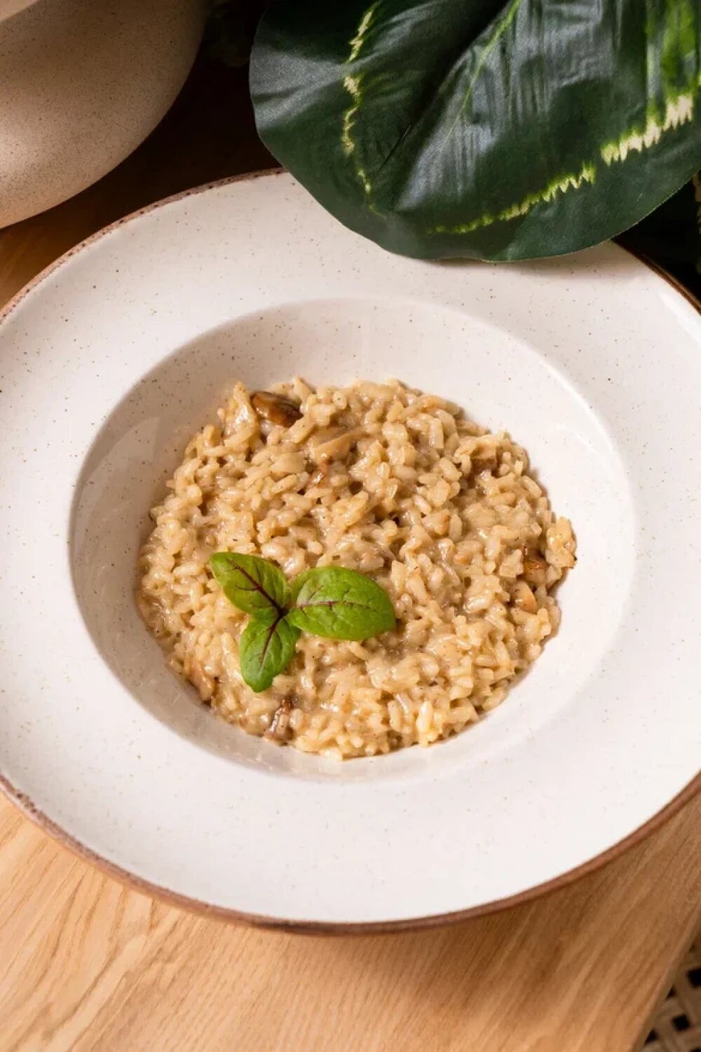 Ризотто с белыми грибами