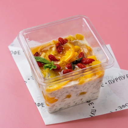 Каша овсянная с манго