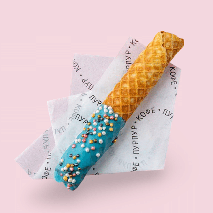 Трубочка вафельная