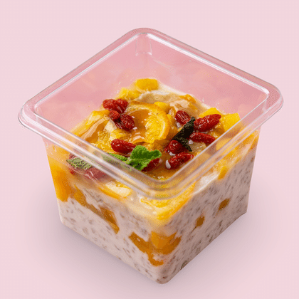 Каша овсянная с манго