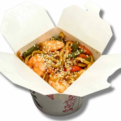 Удон с креветкой