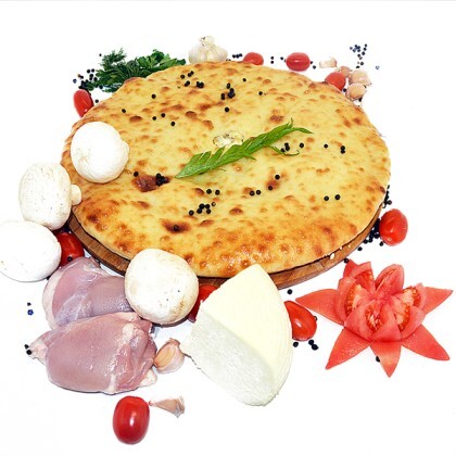 ПИРОГ С КУРИЦЕЙ И СЫРОМ