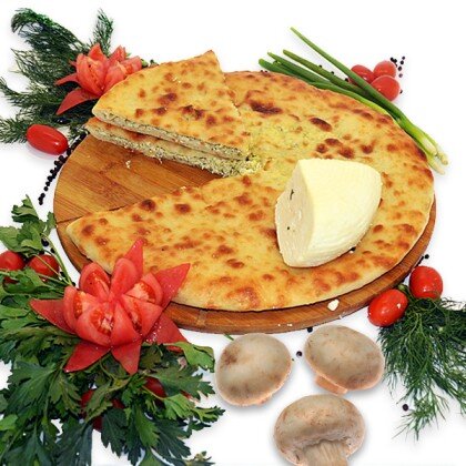 С СЫРОМ И ГРИБАМИ