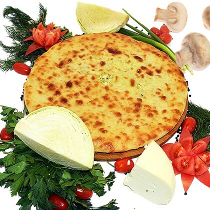 С КАПУСТОЙ И ГРИБАМИ