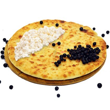 С ТВОРОГОМ И СМОРОДИНОЙ