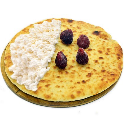 С ТВОРОГОМ И КЛУБНИКОЙ