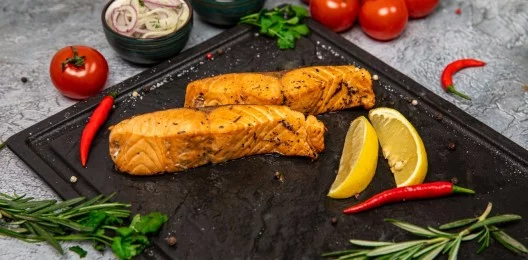 Шашлычок из лосося