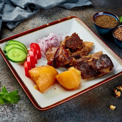 Казан кебаб с говядиной / Казан кебаб баранина