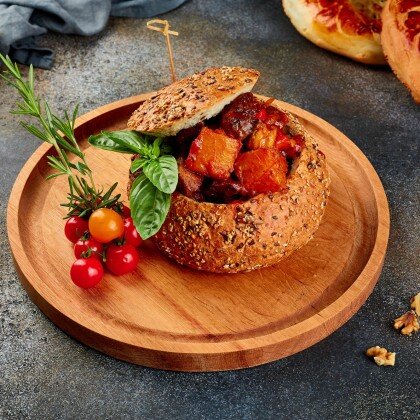 Чешское блюдо с овощами