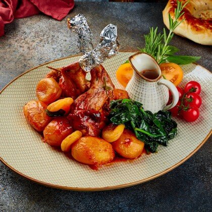 Блюдам, от шефа из кролика