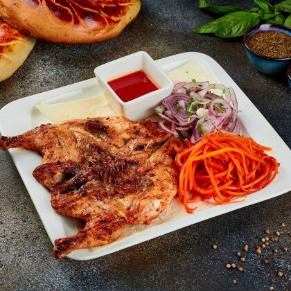 Цыпленок на мангале