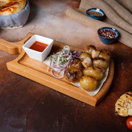 Картофель на гриле