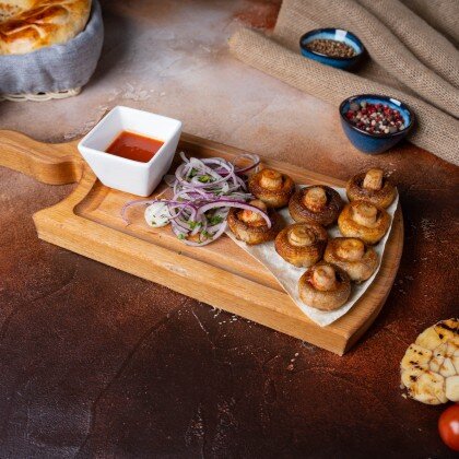 Шампиньон на гриле