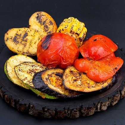 Овощи на углях