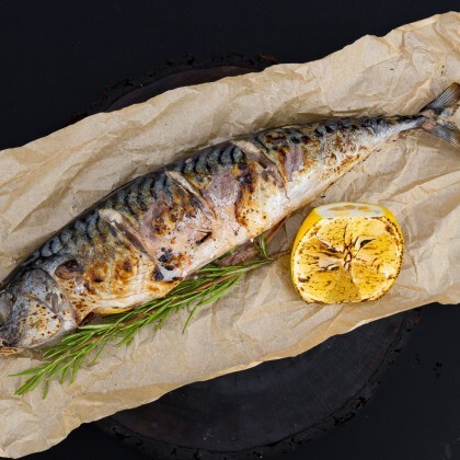 Скумбрия на углях