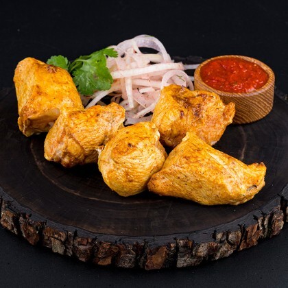 Шашлык из филе куриной грудки