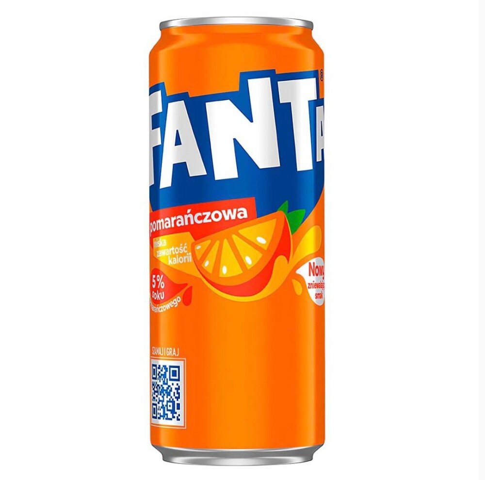 FANTA ORANGE СО ВКУСОМ АПЕЛЬСИНА