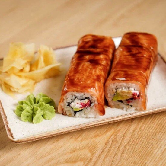 Обоженный лосось