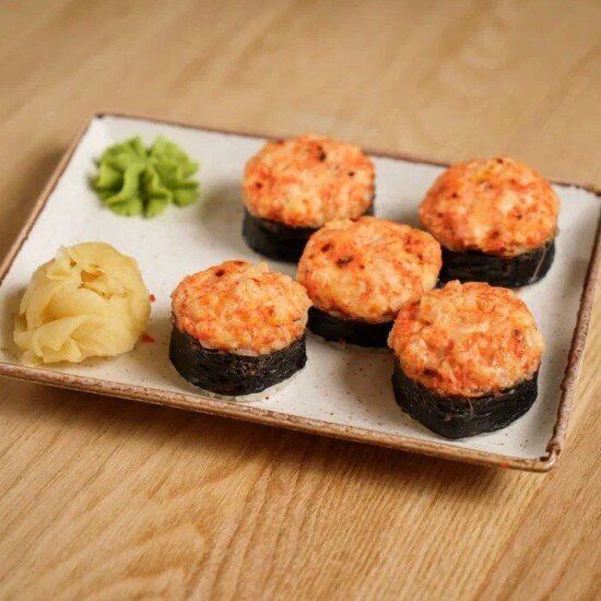 Томаго - эби запеченный