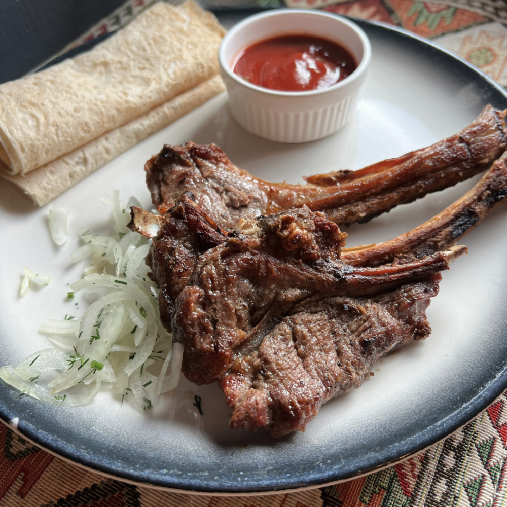 Шашлык из баранины каре