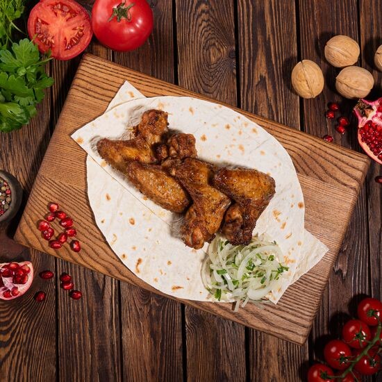 Шашлык из куриных крылышек