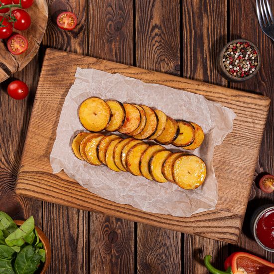 Картошка на мангале