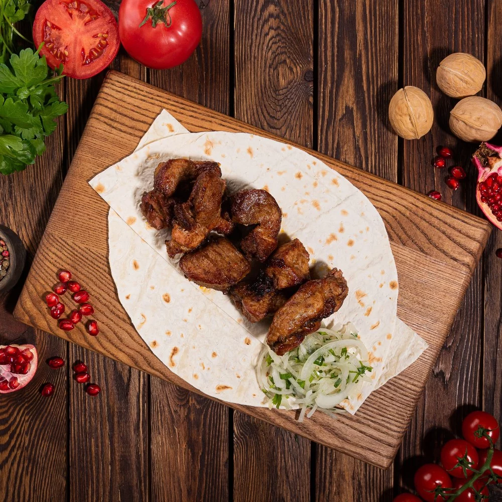  Шашлык из свиной шейки