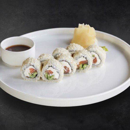 Сливочный с лососем