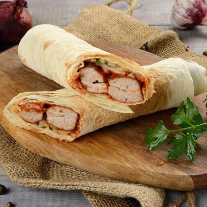 Шаурма-кебаб из курицы