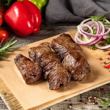 Шашлык из говяжьей вырезки