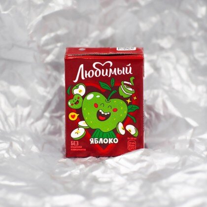 Сок Любимый яблоко 0,2л