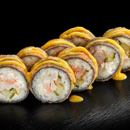 Карри чикен темпура