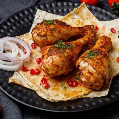 Шашлык из куриной голени