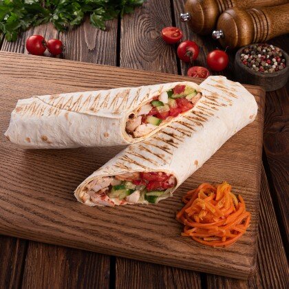 Мини шаверма корейская классика