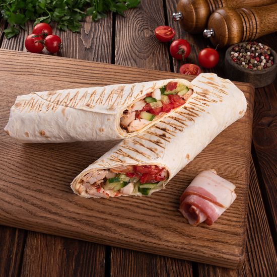 Шаверма с беконом