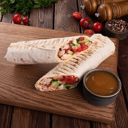 Шаверма Тайская с кисло-сладким соусом