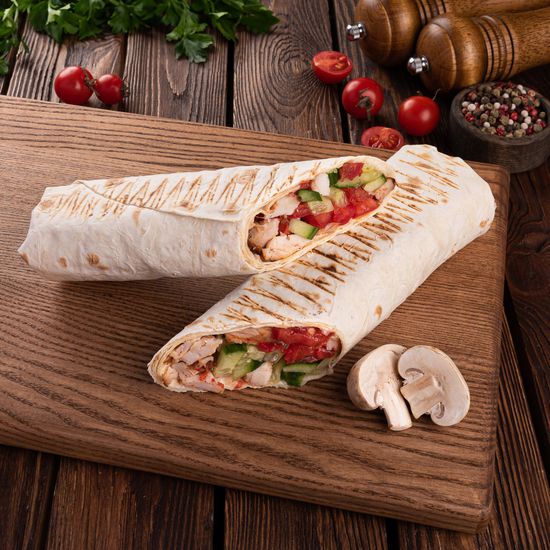 Шаверма грибная