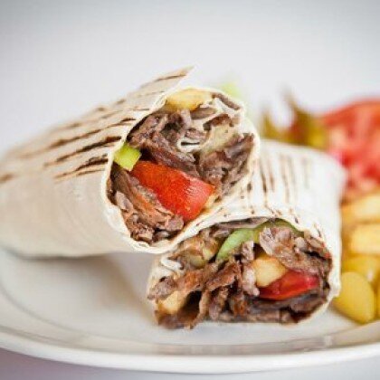 Шаурма со свининой