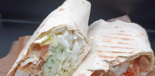 Шаурма с треской в кляре