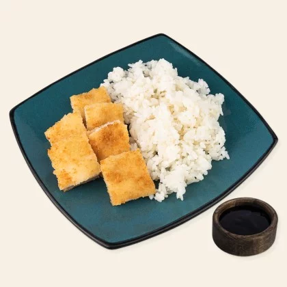 Детская курочка терияки с рисом